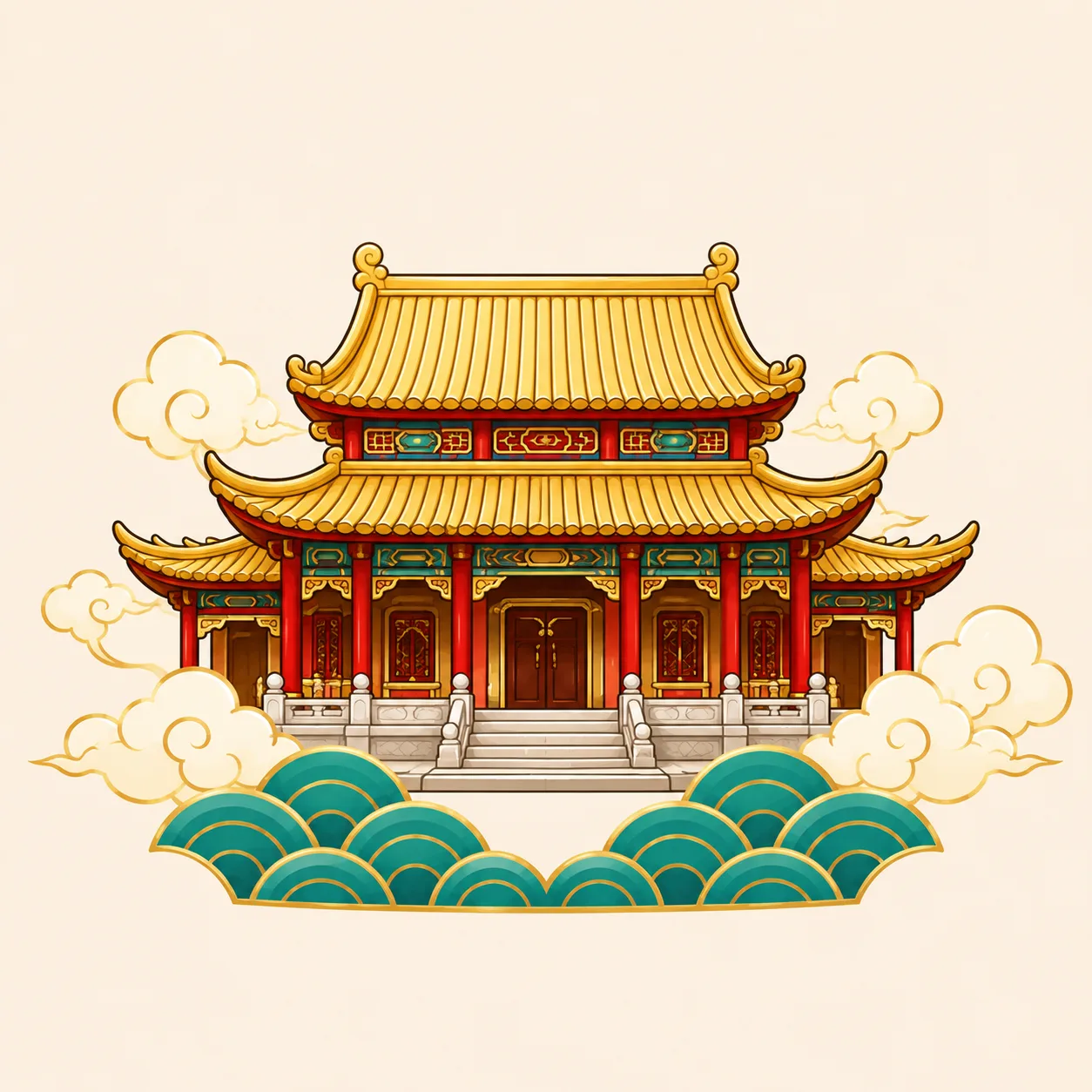新庙主体建筑工程